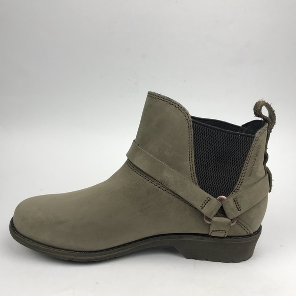 Teva Chelsea Leather Suede Ankle Boots - Picture 7 of 8